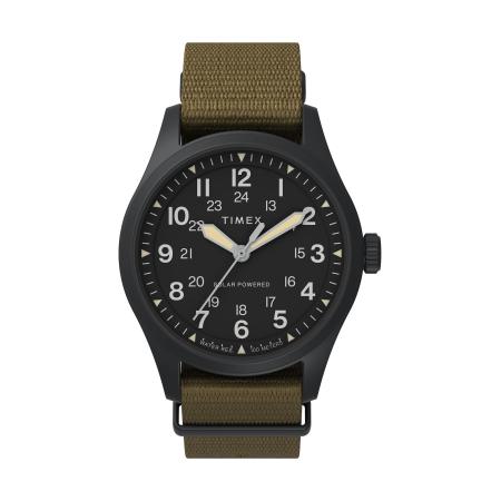 TIMEX Analoog horloge Expedition North® Field Post Solar kaki / zwart