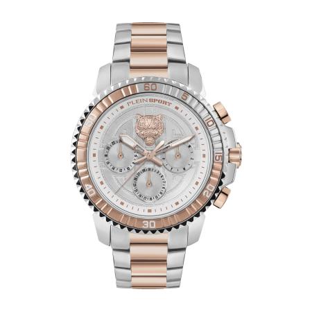 Plein Sport Plein Sport Analoog horloge Powerlift goud / zilver