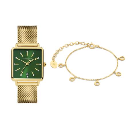 Violet Hamden Violet Hamden Analoog horloge goud / groen