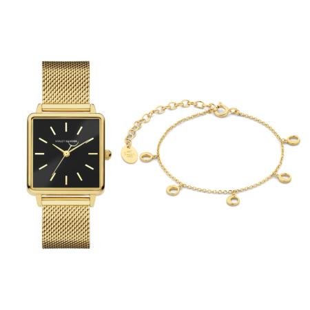 Violet Hamden Violet Hamden Analoog horloge goud