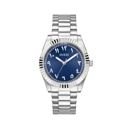 Guess GUESS Analoog horloge Connoisseur zilver