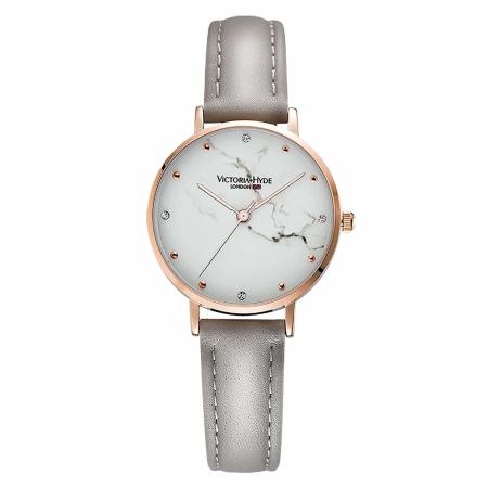 Victoria Hyde Victoria Hyde Analoog horloge Marble Arch goud / grijs