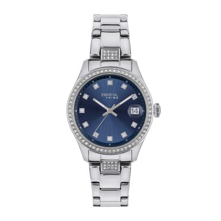 Breil Breil Analoog horloge Classic Elegance navy / zilver / transparant