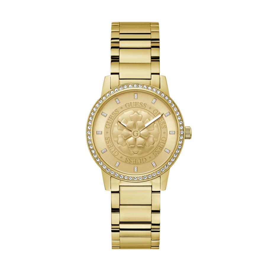 Guess GUESS Analoog horloge PETAL goud / transparant -