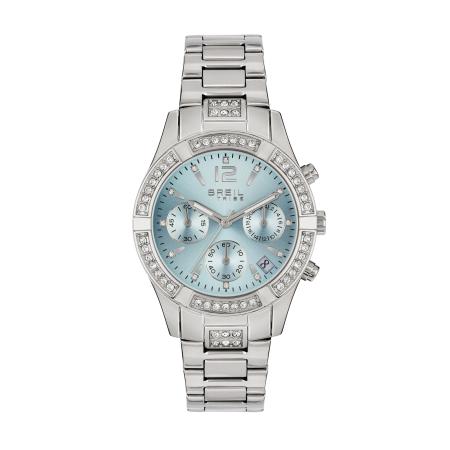 Breil Breil Analoog horloge Cest Chic lichtblauw / zilver