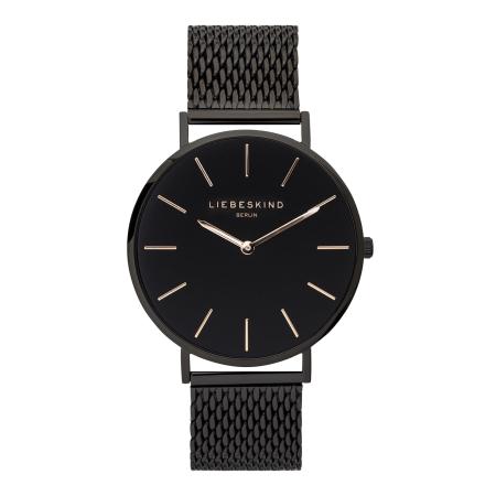 liebeskind berlin Liebeskind Berlin Analoog horloge goud / zwart