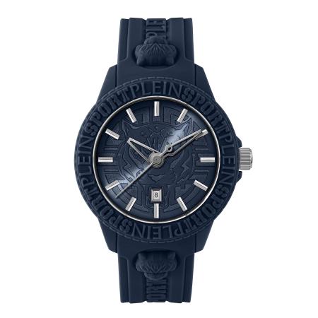 Plein Sport Plein Sport Analoog horloge Fearless navy / zilver
