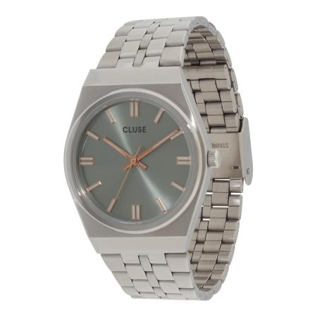 Cluse CLUSE Analoog horloge Retro 70s riet / zilver