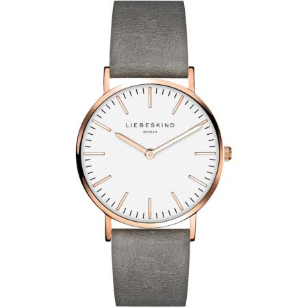 liebeskind berlin Liebeskind Berlin Analoog horloge New Case rose-goud / grijs