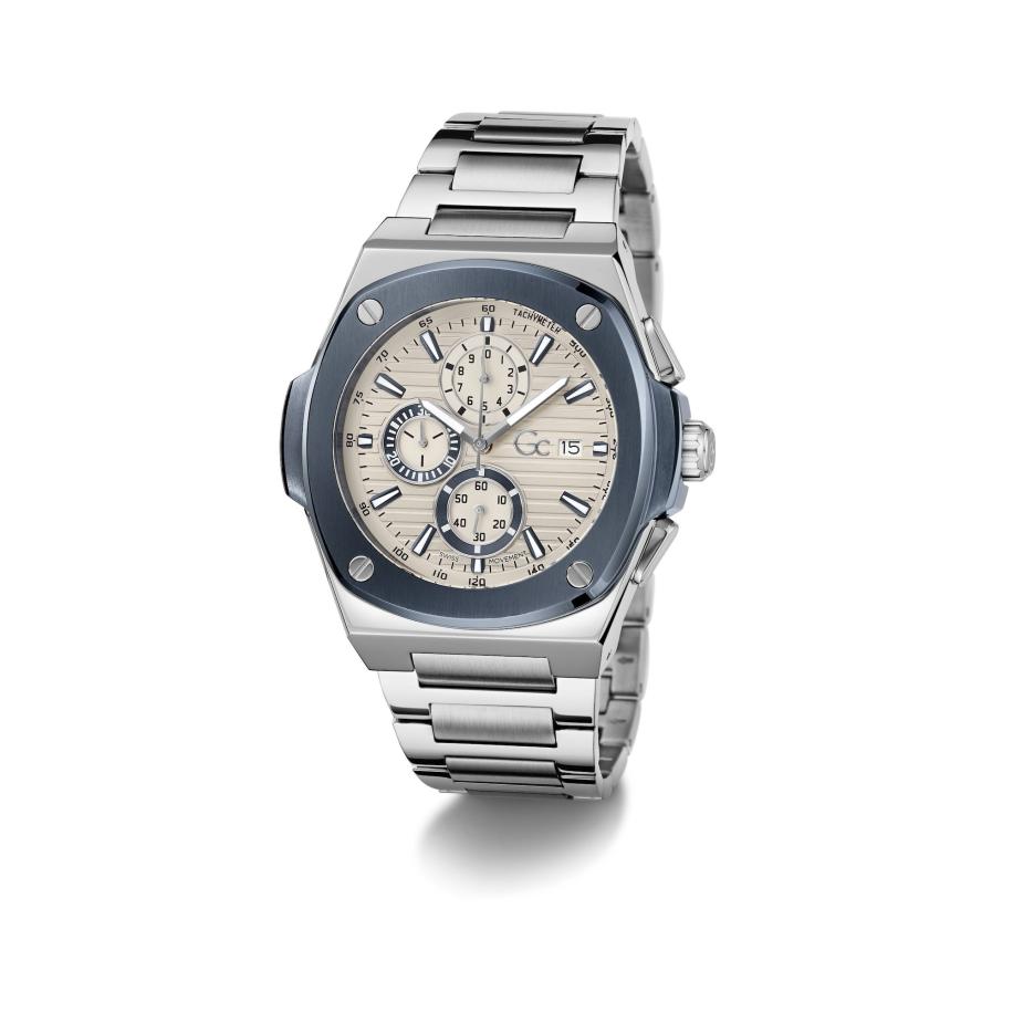 Gc Analoog horloge Coussin zilver Zilver