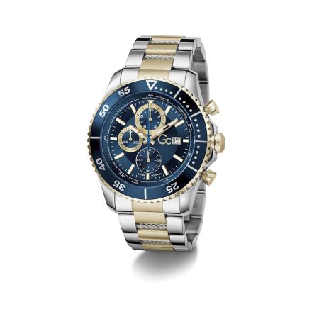 Gc Analoog horloge SpeedRacer champagne / navy / zilver