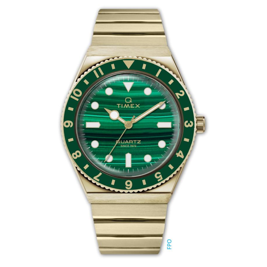 TIMEX Analoog horloge groen Groen