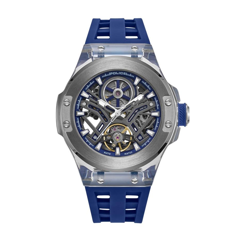 Police POLICE Analoog horloge Cyclone blauw -
