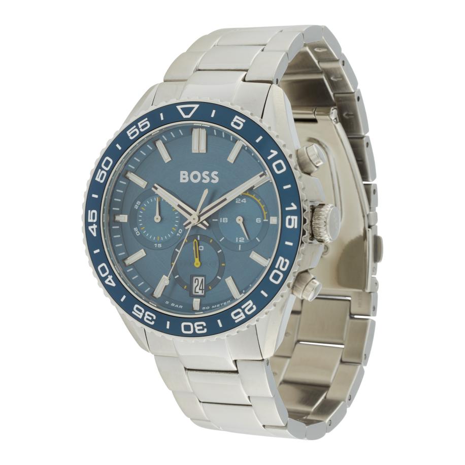 Hugo Boss BOSS Analoog horloge RUNNER navy / geel / zilver -