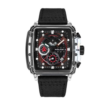 Police POLICE Analoog horloge Clout zwart