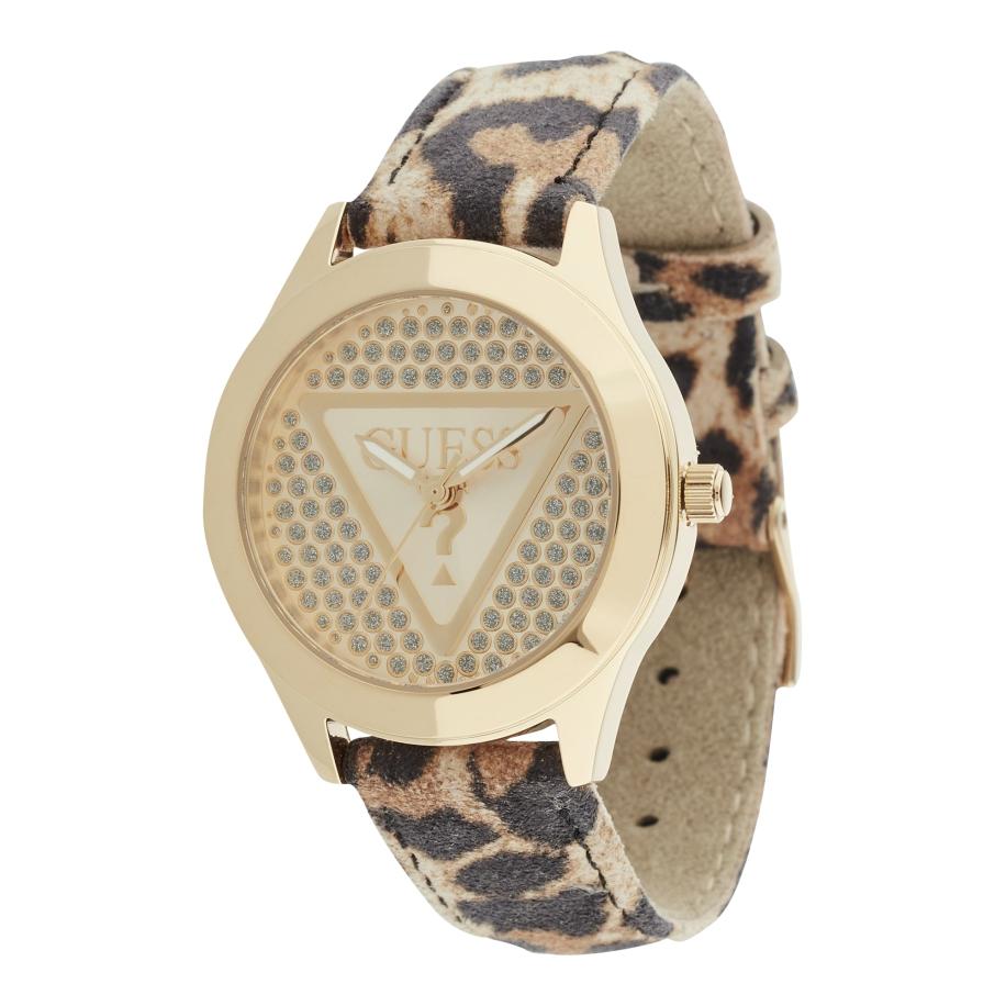 Guess GUESS Analoog horloge beige / champagne / goud / zwart -