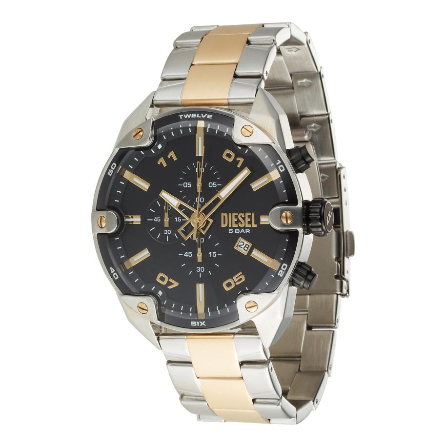 Diesel DIESEL Analoog horloge goud / zwart / zilver -