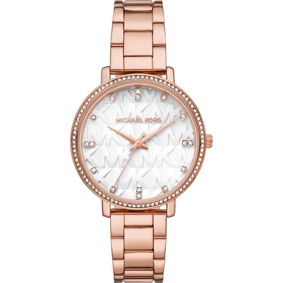 Michael Kors Michael Kors Analoog horloge rose-goud / parelwit -