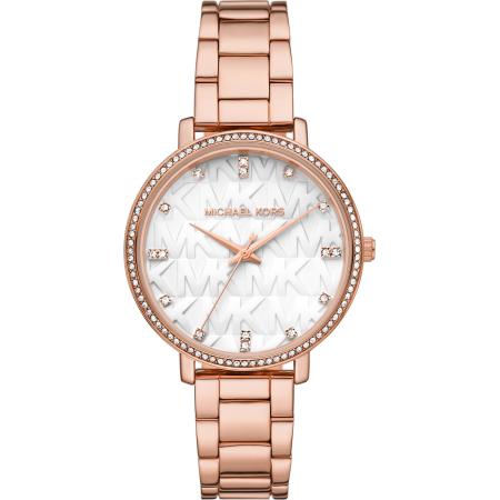 Michael Kors Michael Kors Analoog horloge rose-goud / parelwit