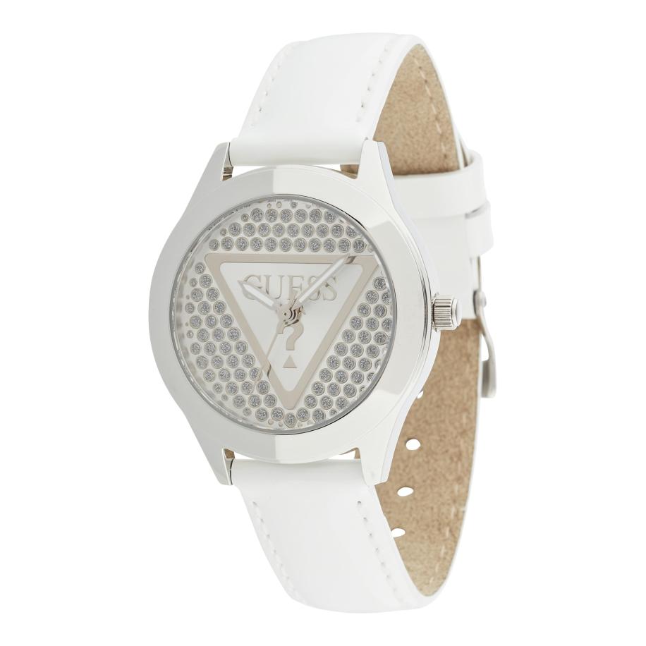 Guess GUESS Analoog horloge zilver / transparant / wit -