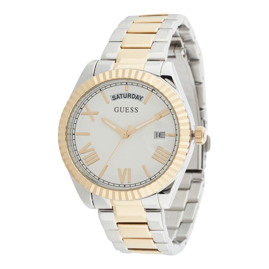 Guess GUESS Analoog horloge goud / zilver / wit -