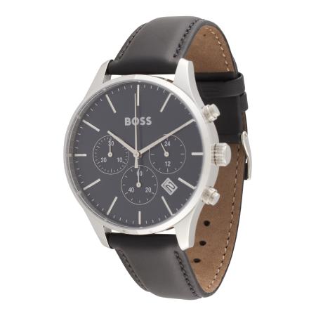 Hugo Boss BOSS Analoog horloge AVERY donkerblauw / zwart / zilver