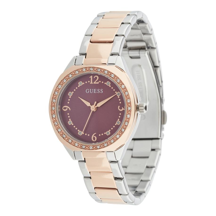 Guess GUESS Analoog horloge Charlotte goud / pink / zilver -