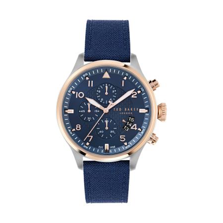 Ted Baker Ted Baker Analoog horloge Fulmaar blauw / goud