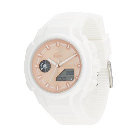Lacoste LACOSTE Analoog horloge abrikoos / wit