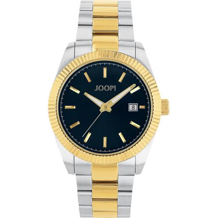 JOOP! JOOP! Analoog horloge navy / goud / zilver
