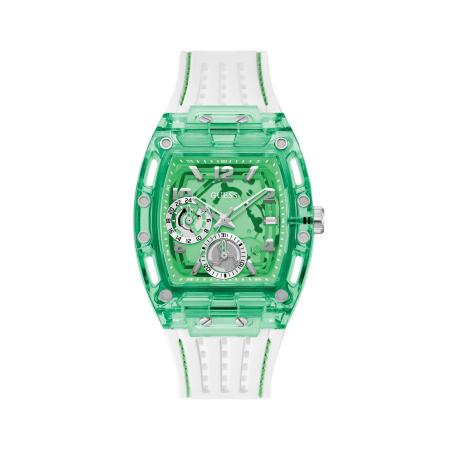 Guess GUESS Analoog horloge Phoenix groen / wit