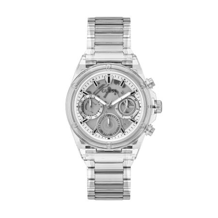 Guess GUESS Analoog horloge Athena grijs / transparant