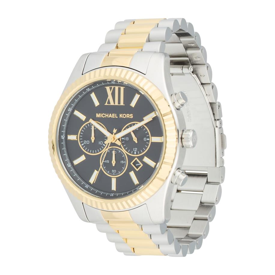 Michael Kors Michael Kors Analoog horloge LEXINGTON goud / zwart / zilver -