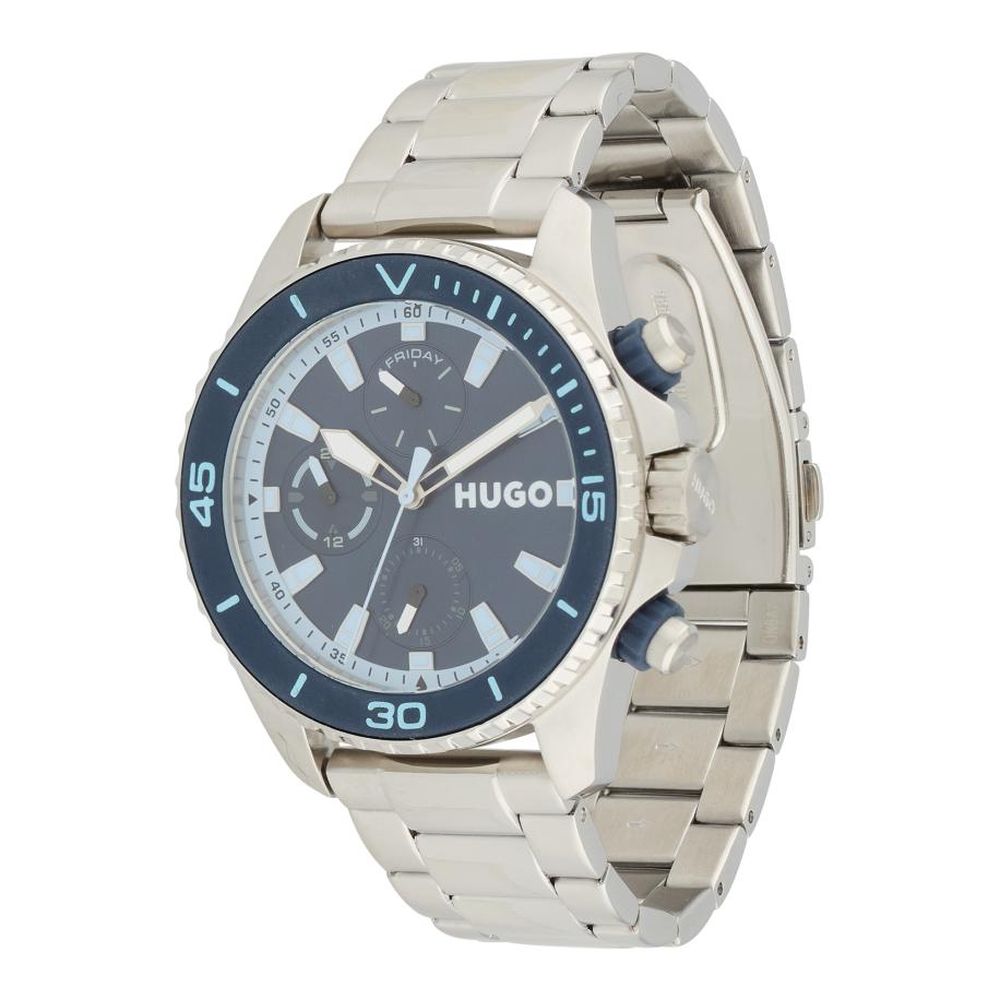 Hugo Boss HUGO Analoog horloge Dive navy / lichtblauw / zilver -