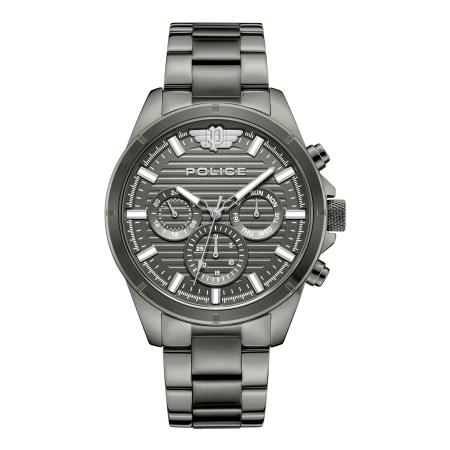 Police POLICE Analoog horloge Malawi donkergrijs