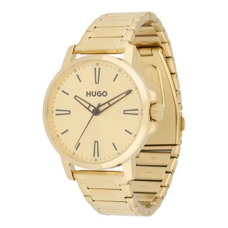 Hugo Boss HUGO Analoog horloge Smooth goud