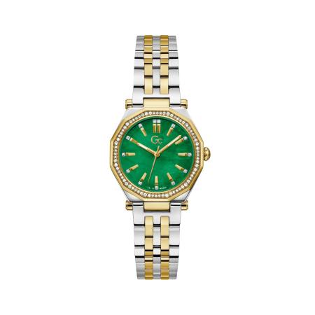 GC Gc Analoog horloge goud / smaragd / zilver
