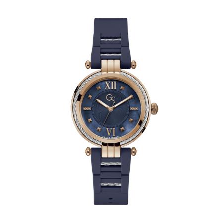 Gc Analoog horloge CableBijou donkerblauw / goud