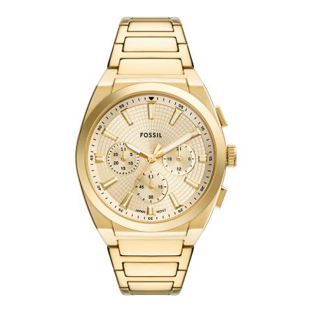 Fossil FOSSIL Analoog horloge Everett goud / zwart