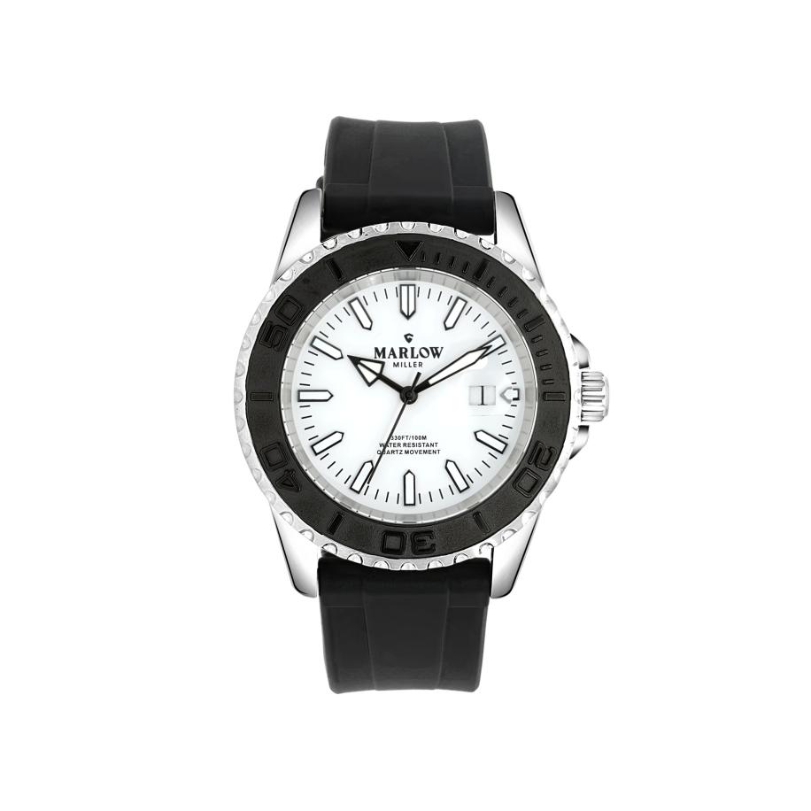 Lucardi Lucardi Analoog horloge Statement zwart / wit -