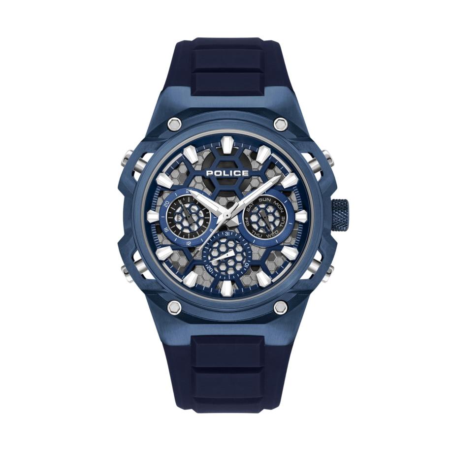 Police POLICE Analoog horloge Challenger blauw / donkerblauw -