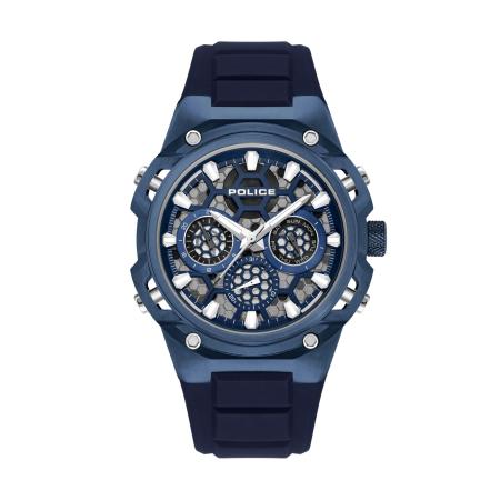 Police POLICE Analoog horloge Challenger blauw / donkerblauw