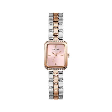 GUESS Analoog horloge Isla rose-goud / zilver