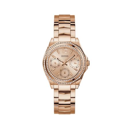 GUESS Analoog horloge Ritzy rose-goud