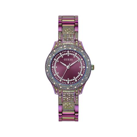 GUESS Analoog horloge Shooting Star goud / rosa