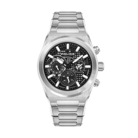 Police POLICE Analoog horloge Eclipse zwart / zilver