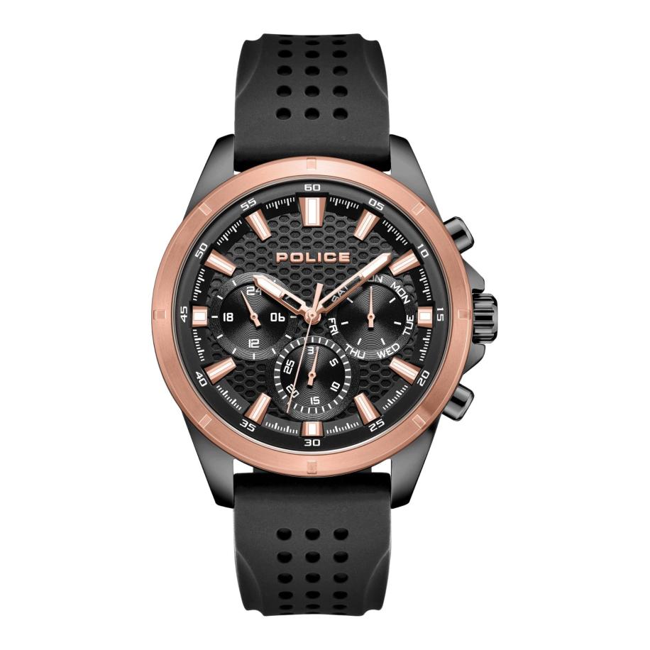 Police POLICE Analoog horloge Motion koper / zwart -