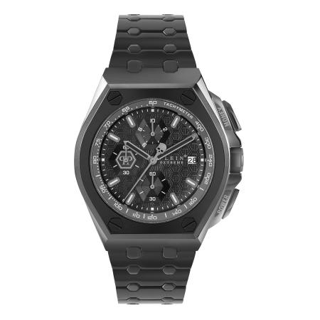Philipp Plein Philipp Plein Watches Analoog horloge antraciet