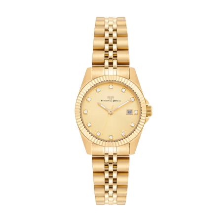 Rhodenwald & Söhne Rhodenwald & Söhne Analoog horloge goudgeel