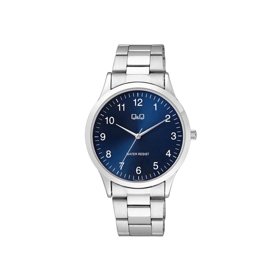 Q&Q Q&Q Analoog horloge navy / zilver -